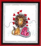 Heart Lion Card